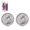 $20 Face Value Rolls 2026 Declaration of Independence Semiquincentennial Quarter 25C (80 Coins)