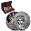 2007-W 1/2 oz $50 2-Coin Proof Platinum Eagle Set (10th Anniversary w/Box & COA)