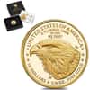 2021-W 1/4 oz $10 Proof Gold American Eagle Type 2 (w/Box & COA)