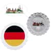 2021 Chad 6 gram World Landmarks - Germany Bottle Cap Proof Silver Coin .999 Fine (In Cap)