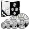 2004-W Platinum 1.85 oz Proof American Eagle 4-coin set (W/Box & COA)