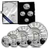 2005-W Platinum 1.85 oz Proof American Eagle 4-coin set (W/Box & COA)
