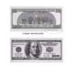 5 gram USA $100 Bill .999 Silver Banknote (Old)
