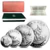 1995 Canada Proof Platinum Lynx 1.85 oz .9995 Fine 4-Coin Set (w/Box & COA)