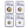 2017-W 1.85 oz Proof Gold American Eagle 4-Coin Set NGC PF 70 Early Releases