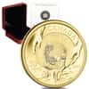 2012 1/25 oz Gold Canadian Cariboo Gold Rush 50 Cents Proof Coin .9999 Fine (w/Box & COA)