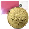 2005 Canada $50 60th Anniv of the End of The WWII 12 gram 14 K Gold Coin (w/Box & COA)