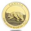 2013 1/4 oz $10 Canadian Proof Gold Polar Bear .9999 Fine (In Cap)