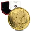 2010 Canada 1.125 oz $350 Prairie Crocus Proof Gold Coin .99999 Fine (w/Box & COA)