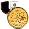 2012 Canada 1/25 oz Farewell to the Penny Proof Gold Coin .99999 Fine (w/Box & COA)