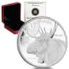 2012 1 oz Platinum Canadian Bull Moose $300 Proof Coin (w/Box & COA)