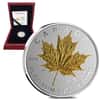 2015 1 oz Platinum Canadian Maple Leaf Forever $300 Proof (Gold Plated) Coin (w/Box & COA) 