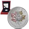 2016 1 oz Platinum Canadian Maple Leaf Forever $300 Proof (Gold Plated) Coin (w/Box & COA) 