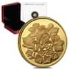 2008 Canada 1.125 oz $350 Purple Saxifrage Proof Gold Coin .99999 Fine (w/Box & COA)