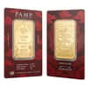 50 Gram PAMP Suisse Good Luck Yellow Dragon Gold Bar .9999 Fine (in Assay)