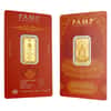 5 Gram PAMP Suisse Buddha Gold Bar .9999 Fine (in Assay)