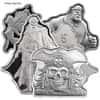 5 Gram Silver Shaped Minted Bar .999+ Fine