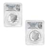 2024-S Morgan and Peace Silver Dollar Proof 2-Coin Set PCGS PF 69 FS (Morgan/Peace)