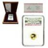 2014 1/10 oz China Smithsonian Proof Gold Panda Mei Xiang Medal NGC PF 70 UCAM (w/Box & COA)