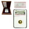 2014 1/10 oz China Smithsonian Proof Gold Panda Tian Tian Medal NGC PF 70 UCAM (w/Box & COA)