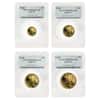 2003 W 1.85 oz Proof Gold American Eagle 4-coin Set PCGS PF 69 DCAM