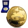 2002 France 5 oz 100 Euro Charles Lindbergh 75th Anniv Proof Gold Coin (w/Box & COA)