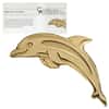 2017 1/2 Gram Palau Dolphin Gold Coin $1 .9999 Fine BU (w/COA)