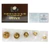1987 P 1.9 oz Chinese Gold Panda 5-Coin Proof Set (Sealed, w/Box & COA)