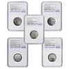 2017-S US Mint 225th Anniversary Enhanced Uncirculated 5-Coin Quarter Set NGC SP 70 ER