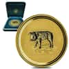 2007 10 oz $1000 Gold Lunar Year of The Pig Australia Perth Mint Series I BU (In Cap)