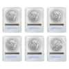 2021 Morgan / Peace Silver Dollar Centennial 6-Coin Set PCGS MS 70 FS