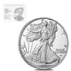 2022-S 1 oz Proof Silver American Eagle In Cap (w/COA)