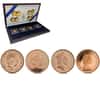 Gold Queen Elizabeth II Portrait Half Sovereign 4-Coin Proof Set