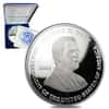 2001 Presidential Election 8 oz Silver Proof Round - George Bush/Al Gore (w/Box & COA)