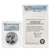 2019-S 1 oz Enhanced Reverse Proof Silver American Eagle PCGS PF 70 FDOI COA #01664