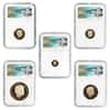 2015 2.0599 oz British Proof Gold Sovereign 5-Coin Set NGC PF 70 UCAM