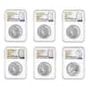 2021 Morgan / Peace Silver Dollar Centennial 6-Coin Set NGC MS 70 ER (Morgan/Peace Label)