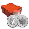 2018 1 oz Silver Canadian Maple Leaf Lunar Dog Privy .9999 Fine $5 Coin BU