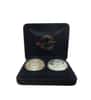 Roger Maris&Mark McGwire Highland Mint Fine Silver Ltd Edition Commemorative Medallion COA