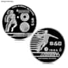 Mexico 50 Pesos 1986 FIFA World Cup Proof Silver Coin (Random Design/Year)