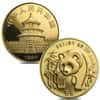 1986 P 1.9 oz Chinese Proof Gold Panda 5-Coin Set (Sealed)