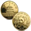 1986 P 1.9 oz Chinese Proof Gold Panda 5-Coin Set (Sealed)