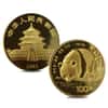 1987 P 1.9 oz Chinese Gold Panda 5-Coin Proof Set (Sealed)