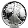 1990-S 1 oz Proof Silver American Eagle (w/Box & COA) 