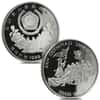1988 2 oz Silver Korea Seoul Olympics Commemorative Proof 5 Coin Set (w/Box)