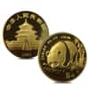 1987 P 1.9 oz Chinese Gold Panda 5-Coin Proof Set (Sealed)