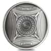2018 100 gram Silver Solomon Islands Sacré-Coeur Basilica $10 Coin .999 Fine (Antiqued, w/Box&COA)