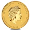 2019 1/20 oz Gold Lunar Year of The Pig BU Australia Perth Mint In Cap