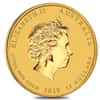 2019 1/10 oz Gold Lunar Year of The Pig BU Australia Perth Mint In Cap