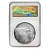2017 D 1 oz American Liberty Uncirculated Silver Medal NGC MS 69 ER (Flag Label)